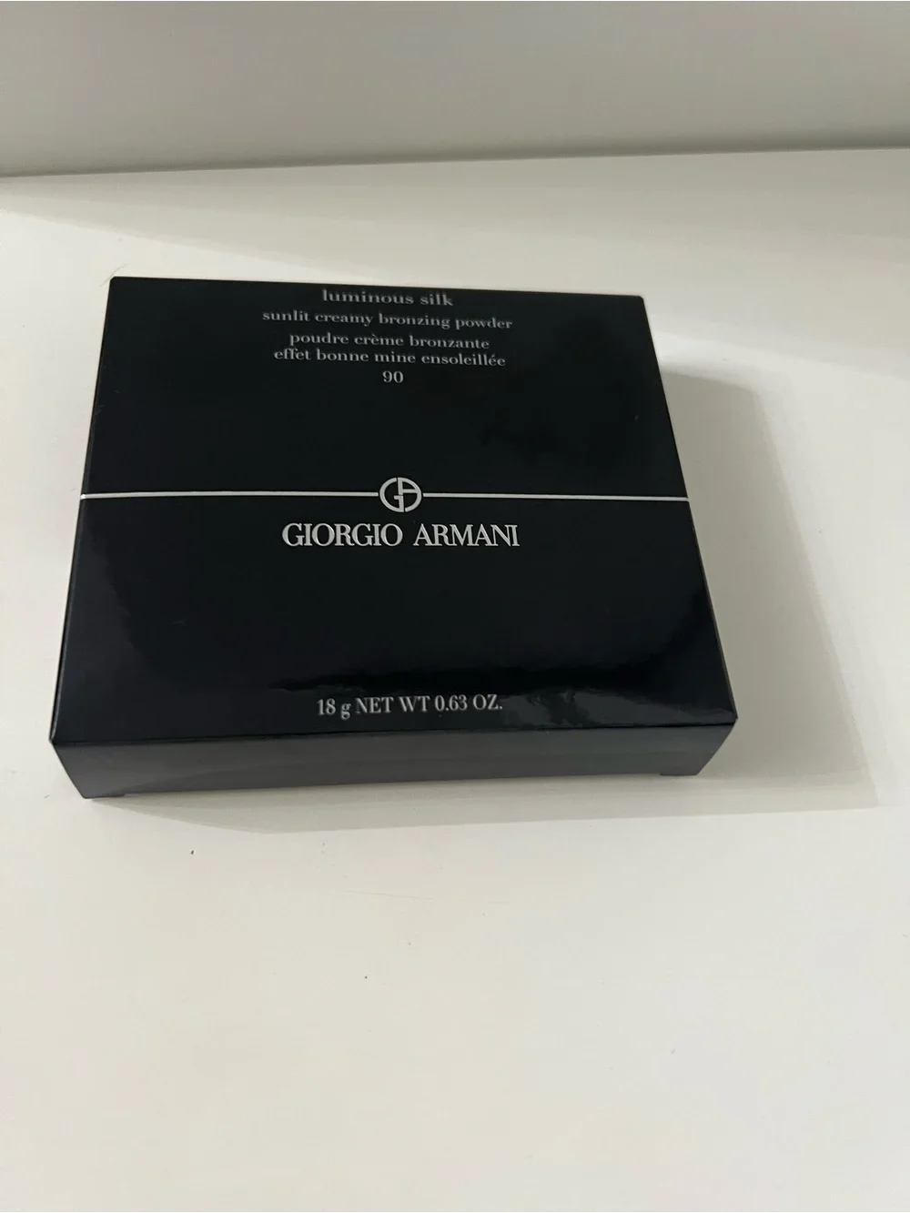 Giorgio Armani Black Luminous Silk Sunlit Creamy Bronzing Powder